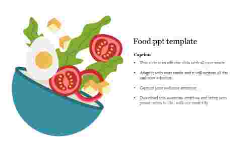 food ppt template